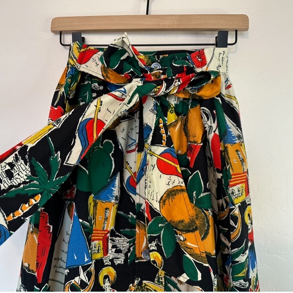 NWT JCrew Post Card Print Skirt. Size:8. Excellent condition ๐ - Picture 5 of 13
